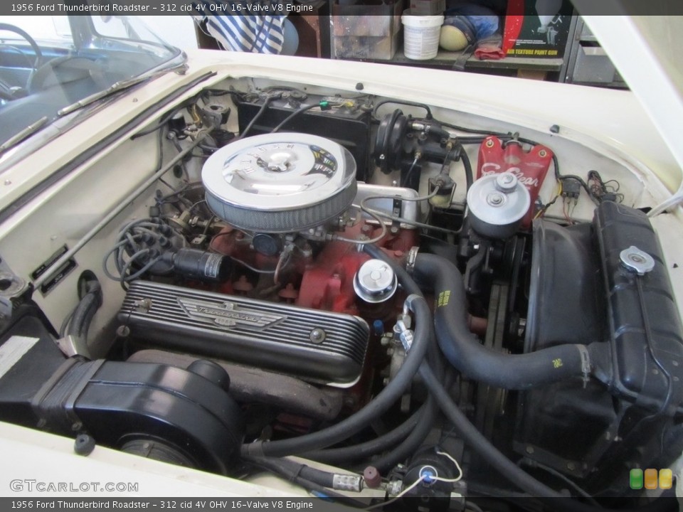 312 cid 4V OHV 16-Valve V8 Engine for the 1956 Ford Thunderbird #138509886