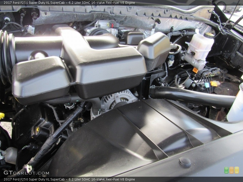 6.2 Liter SOHC 16-Valve Flex-Fuel V8 Engine for the 2017 Ford F250 Super Duty #138515655