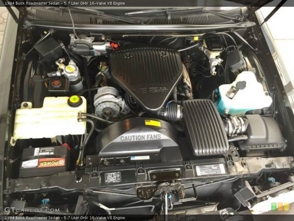 5.7 Liter OHV 16-Valve V8 Engine for the 1994 Buick Roadmaster #138517350