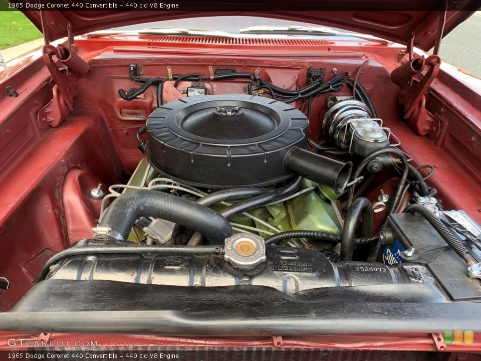 440 cid V8 Engine for the 1965 Dodge Coronet #138519707
