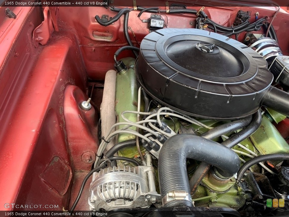 440 cid V8 Engine for the 1965 Dodge Coronet #138519732