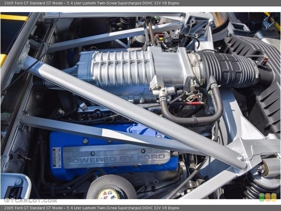 5.4 Liter Lysholm Twin-Screw Supercharged DOHC 32V V8 Engine for the 2005 Ford GT #138521448