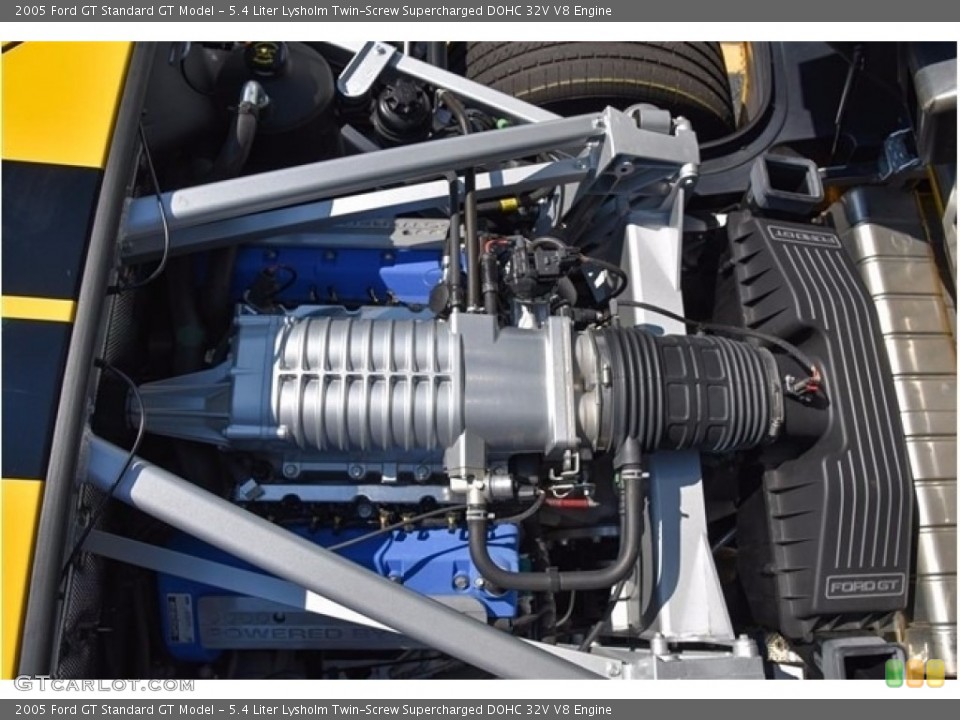 5.4 Liter Lysholm Twin-Screw Supercharged DOHC 32V V8 Engine for the 2005 Ford GT #138521472