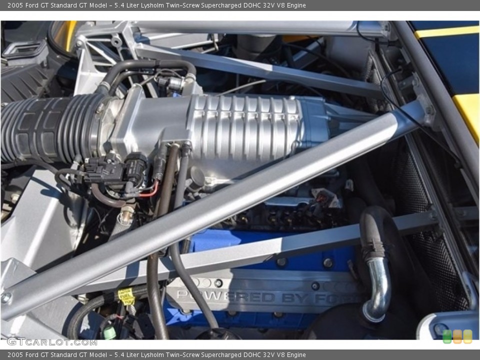 5.4 Liter Lysholm Twin-Screw Supercharged DOHC 32V V8 Engine for the 2005 Ford GT #138521495