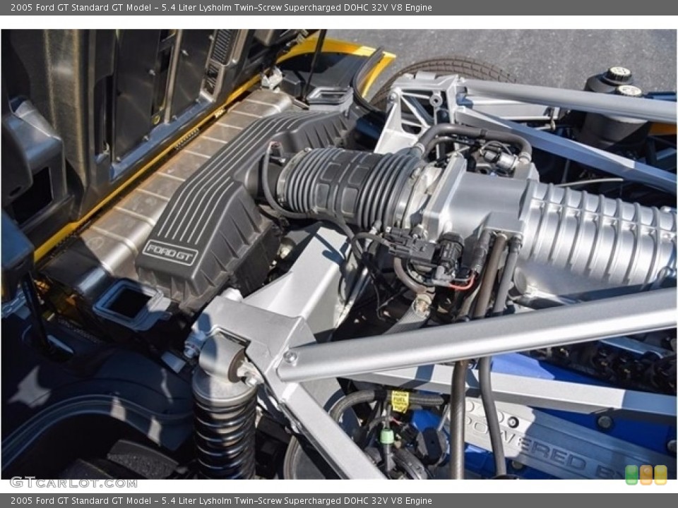 5.4 Liter Lysholm Twin-Screw Supercharged DOHC 32V V8 Engine for the 2005 Ford GT #138521517