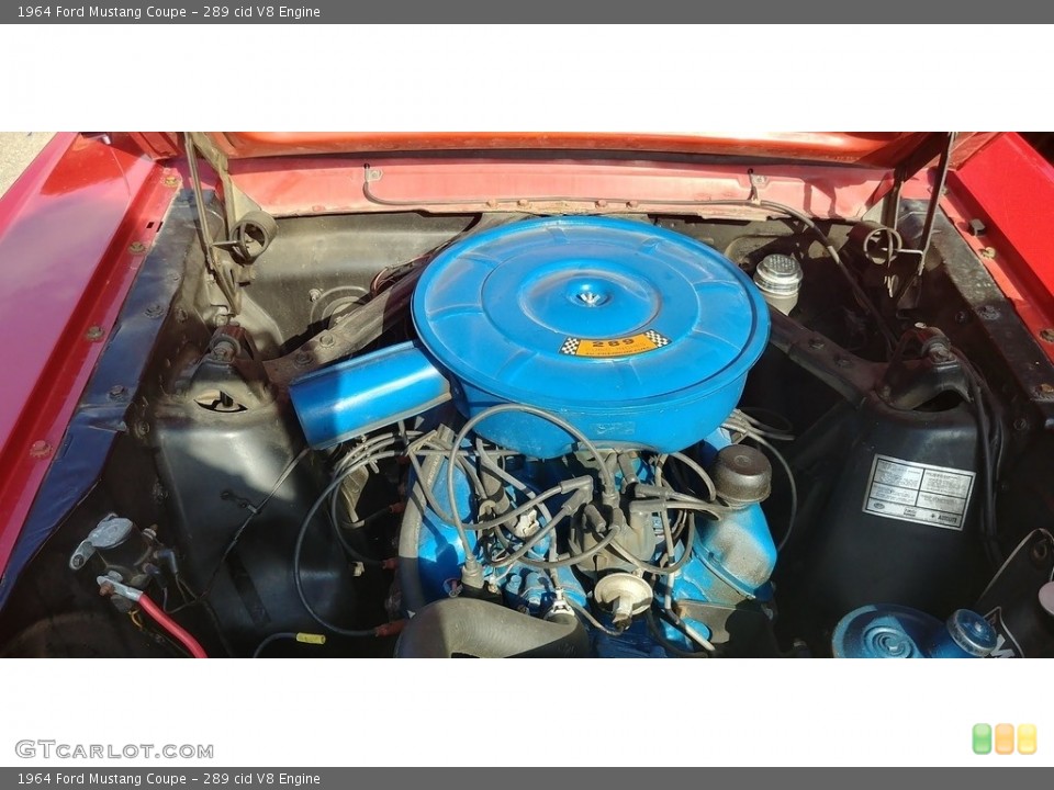 289 cid V8 Engine for the 1964 Ford Mustang #138524052