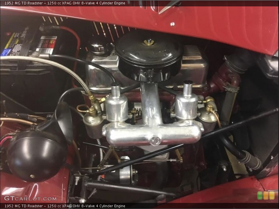 1250 cc XPAG OHV 8-Valve 4 Cylinder Engine for the 1952 MG TD #138524201