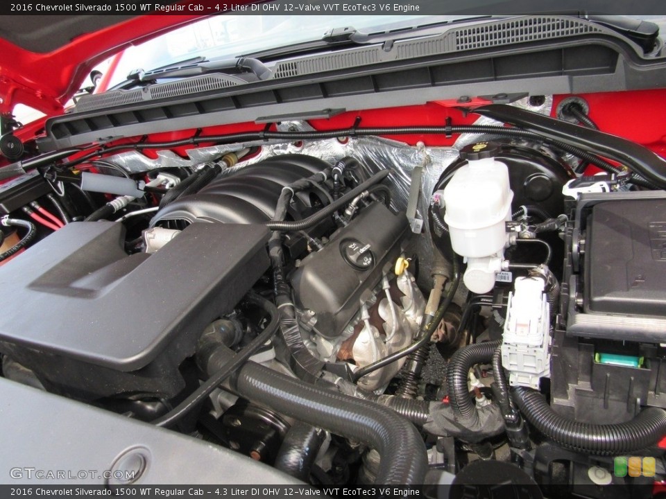 4.3 Liter DI OHV 12-Valve VVT EcoTec3 V6 Engine for the 2016 Chevrolet Silverado 1500 #138524886
