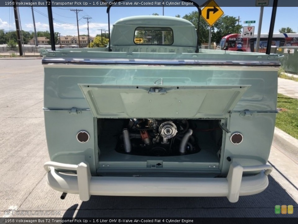 1.6 Liter OHV 8-Valve Air-Cooled Flat 4 Cylinder Engine for the 1958 Volkswagen Bus #138525015