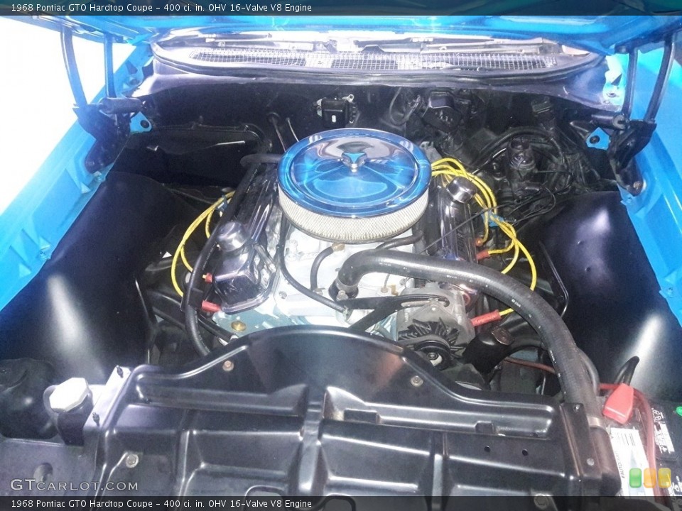 400 ci. in. OHV 16-Valve V8 Engine for the 1968 Pontiac GTO #138527616