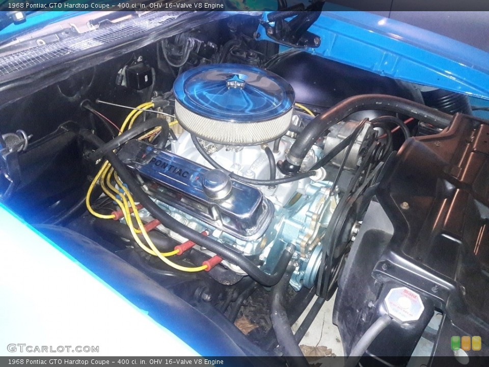 400 ci. in. OHV 16-Valve V8 Engine for the 1968 Pontiac GTO #138527640