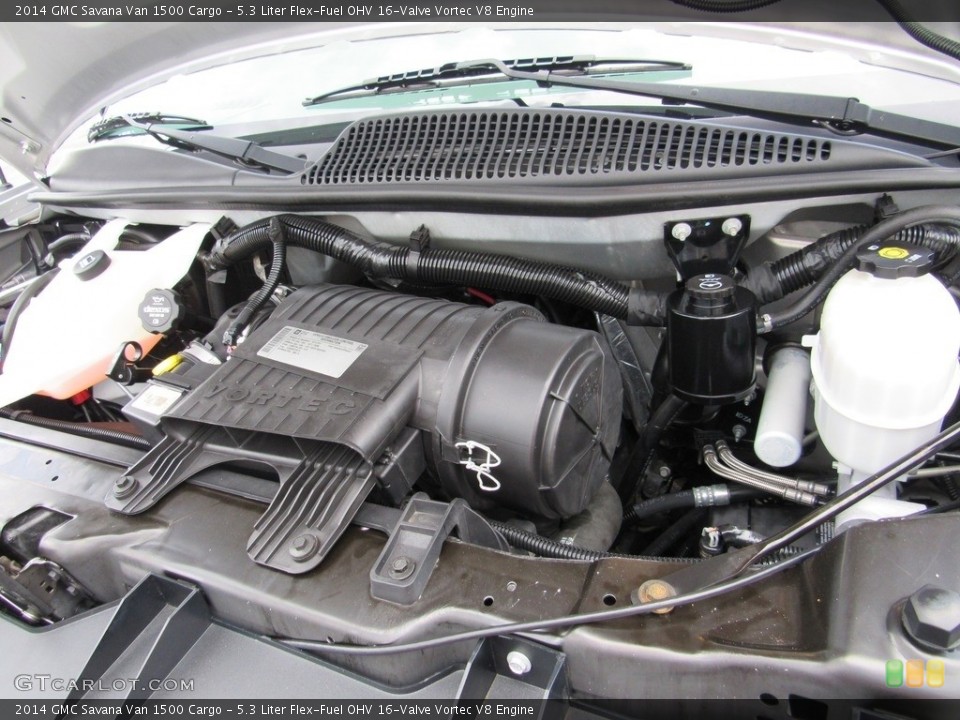 5.3 Liter Flex-Fuel OHV 16-Valve Vortec V8 Engine for the 2014 GMC Savana Van #138531645