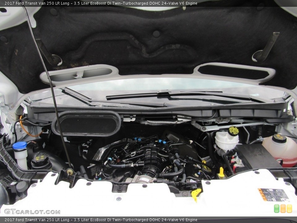3.5 Liter EcoBoost DI Twin-Turbocharged DOHC 24-Valve V6 2017 Ford Transit Engine