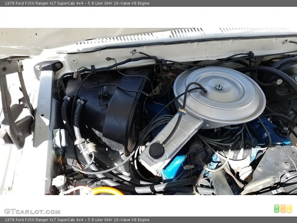 5.8 Liter OHV 16-Valve V8 Engine for the 1978 Ford F150 #138540108