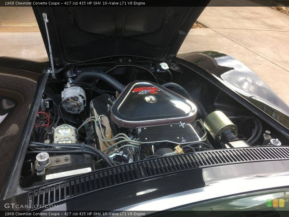 427 cid 435 HP OHV 16-Valve L71 V8 Engine for the 1968 Chevrolet Corvette #138543348