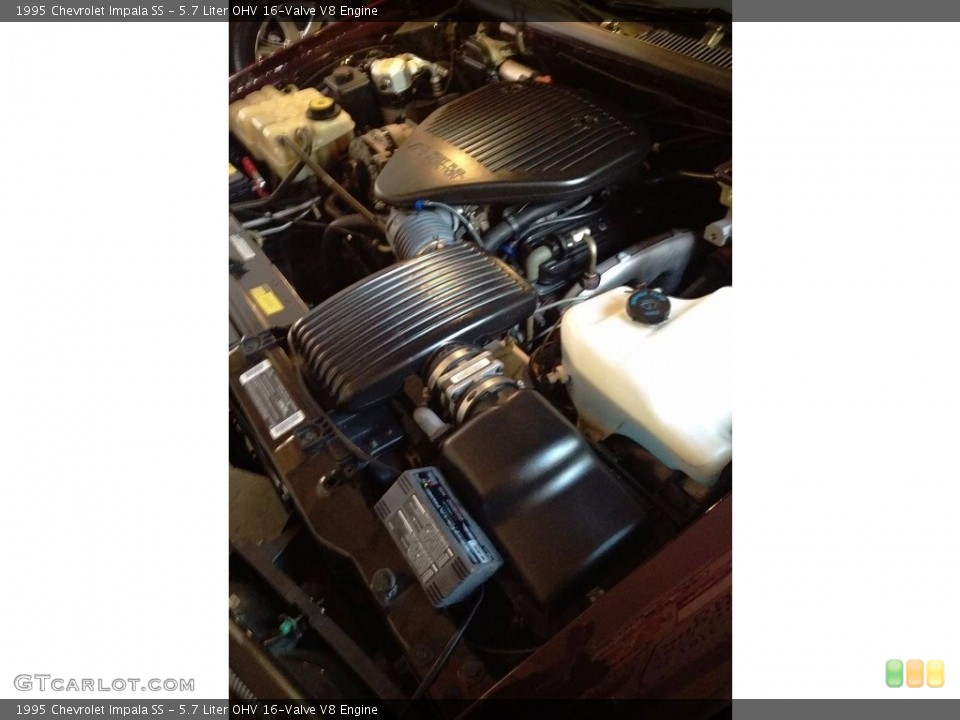 5.7 Liter OHV 16-Valve V8 1995 Chevrolet Impala Engine