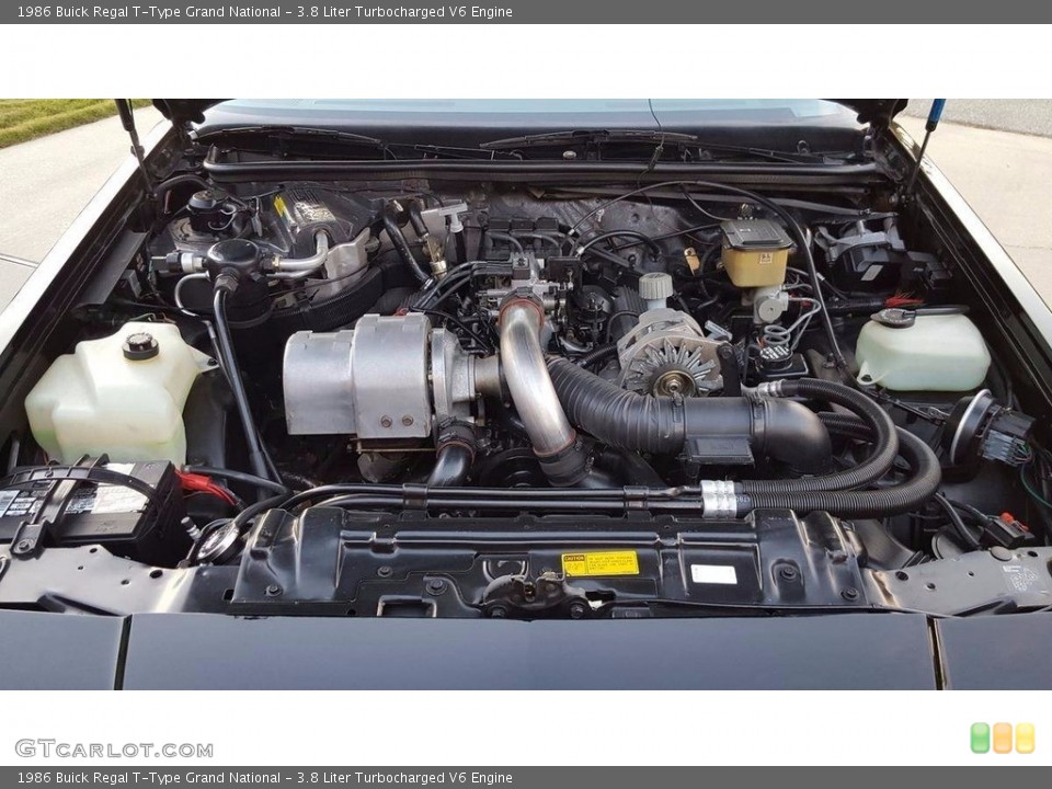 3.8 Liter Turbocharged V6 Engine for the 1986 Buick Regal #138544458
