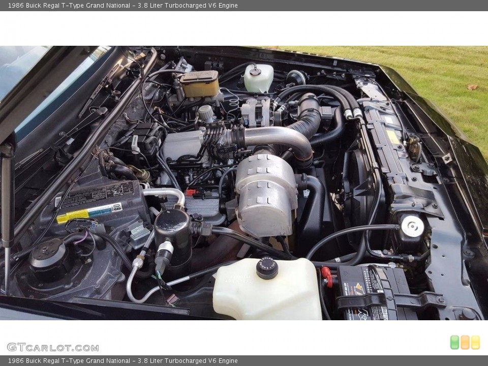 3.8 Liter Turbocharged V6 Engine for the 1986 Buick Regal #138544485