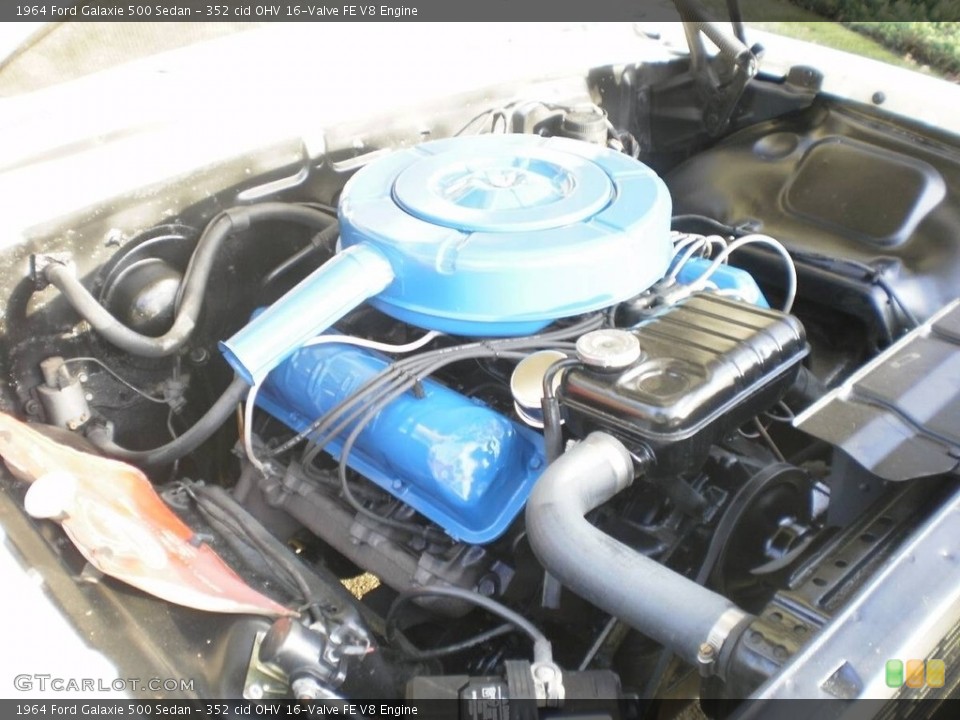 352 cid OHV 16-Valve FE V8 Engine for the 1964 Ford Galaxie #138544911