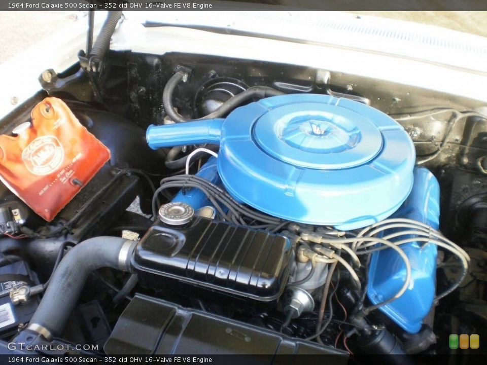 352 cid OHV 16-Valve FE V8 Engine for the 1964 Ford Galaxie #138544929