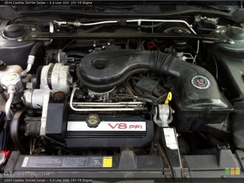 4.9 Liter OHV 16V V8 Engine for the 1994 Cadillac DeVille #138545317