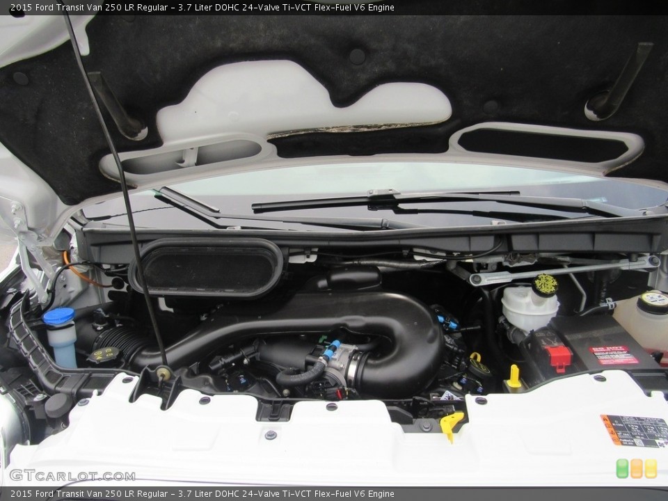 3.7 Liter DOHC 24-Valve Ti-VCT Flex-Fuel V6 Engine for the 2015 Ford Transit #138545676