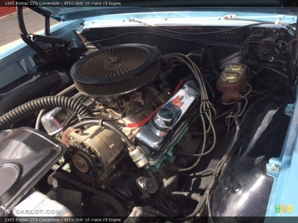 455ci OHV 16-Valve V8 Engine for the 1965 Pontiac GTO #138551499