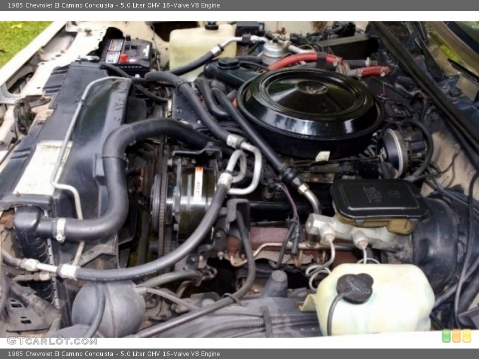 5.0 Liter OHV 16-Valve V8 Engine for the 1985 Chevrolet El Camino #138552498