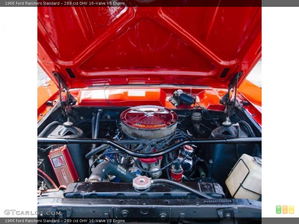 289 cid OHV 16-Valve V8 1966 Ford Ranchero Engine