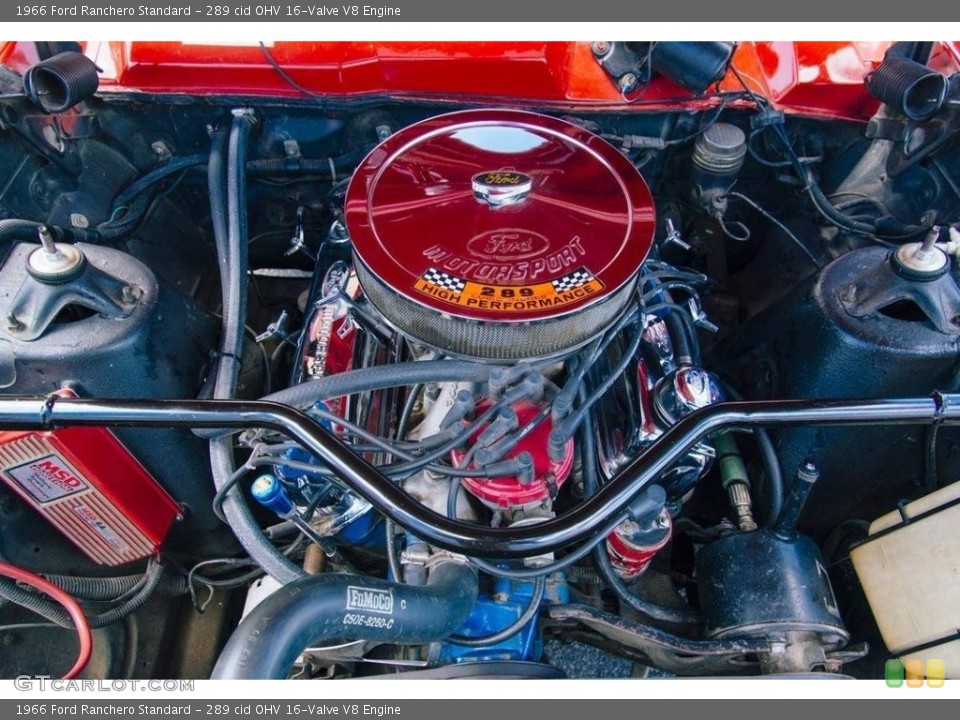 289 cid OHV 16-Valve V8 Engine for the 1966 Ford Ranchero #138555048