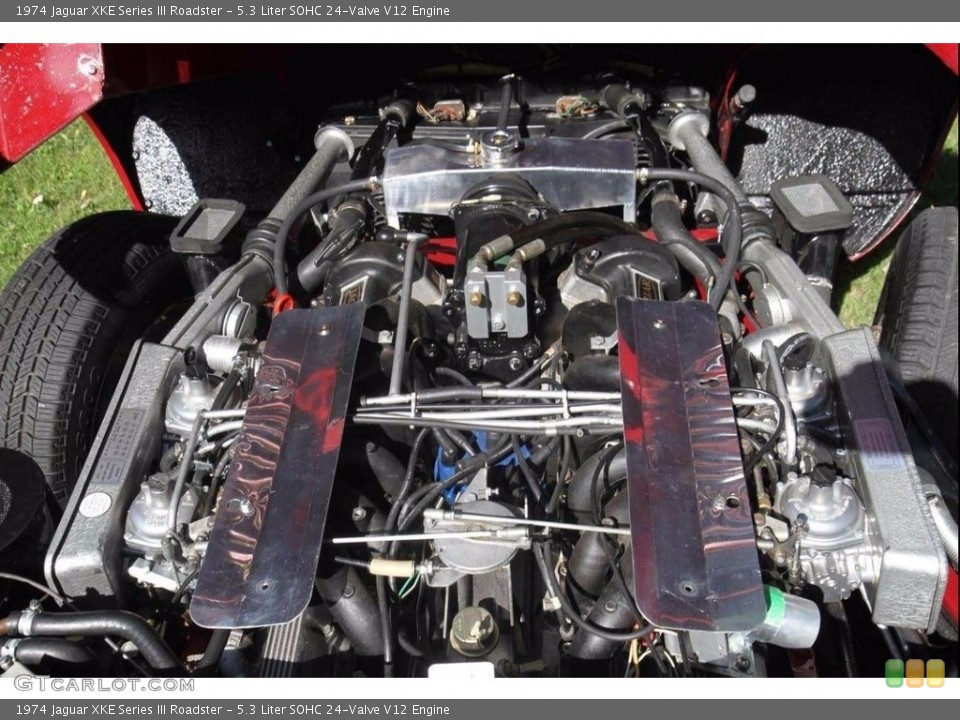 5.3 Liter SOHC 24-Valve V12 Engine for the 1974 Jaguar XKE #138558180