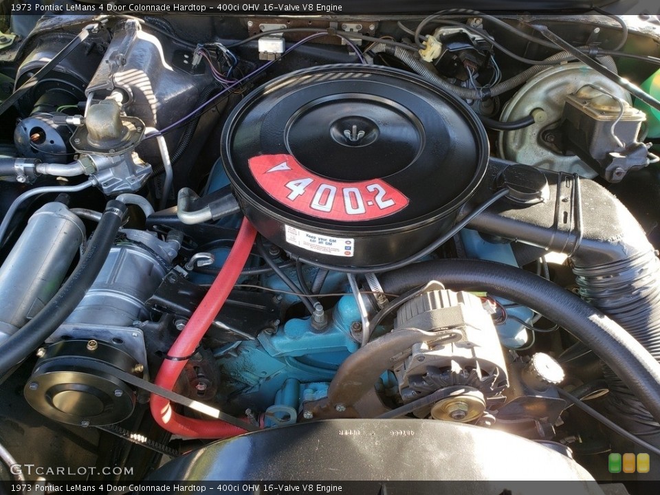 400ci OHV 16-Valve V8 Engine for the 1973 Pontiac LeMans #138563316