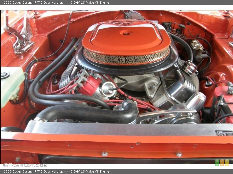440 OHV 16-Valve V8 1969 Dodge Coronet Engine
