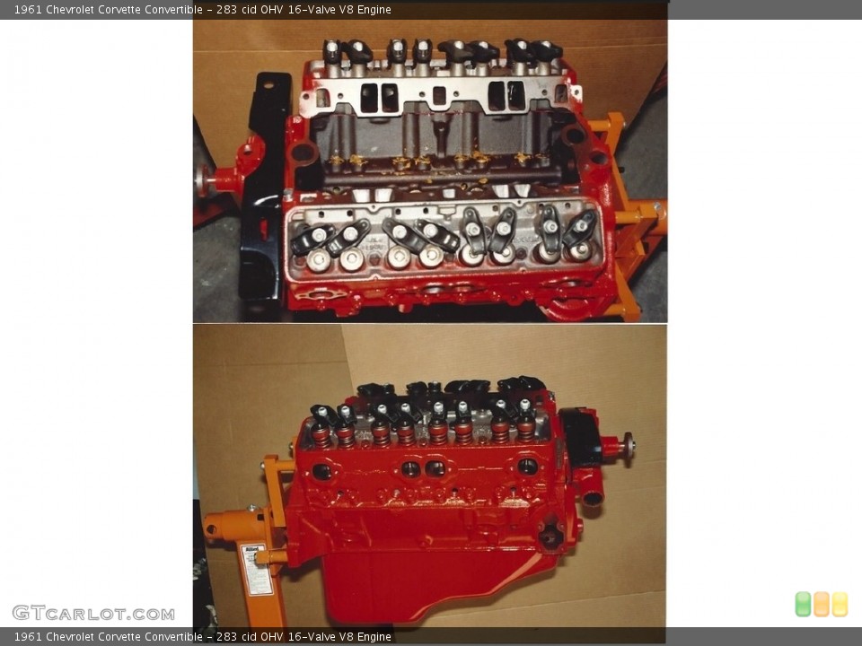 283 cid OHV 16-Valve V8 Engine for the 1961 Chevrolet Corvette #138572328