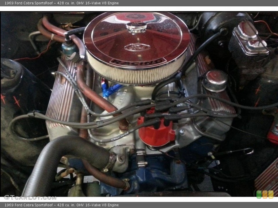 428 cu. in. OHV 16-Valve V8 Engine for the 1969 Ford Cobra #138574365