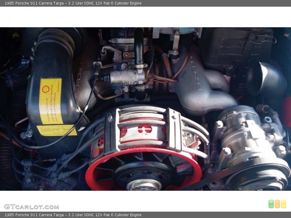 3.2 Liter SOHC 12V Flat 6 Cylinder Engine for the 1985 Porsche 911 #138575619