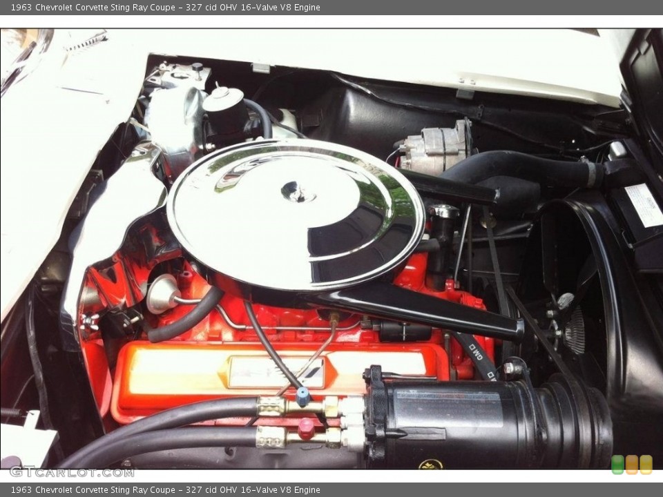 327 cid OHV 16-Valve V8 Engine for the 1963 Chevrolet Corvette #138581085