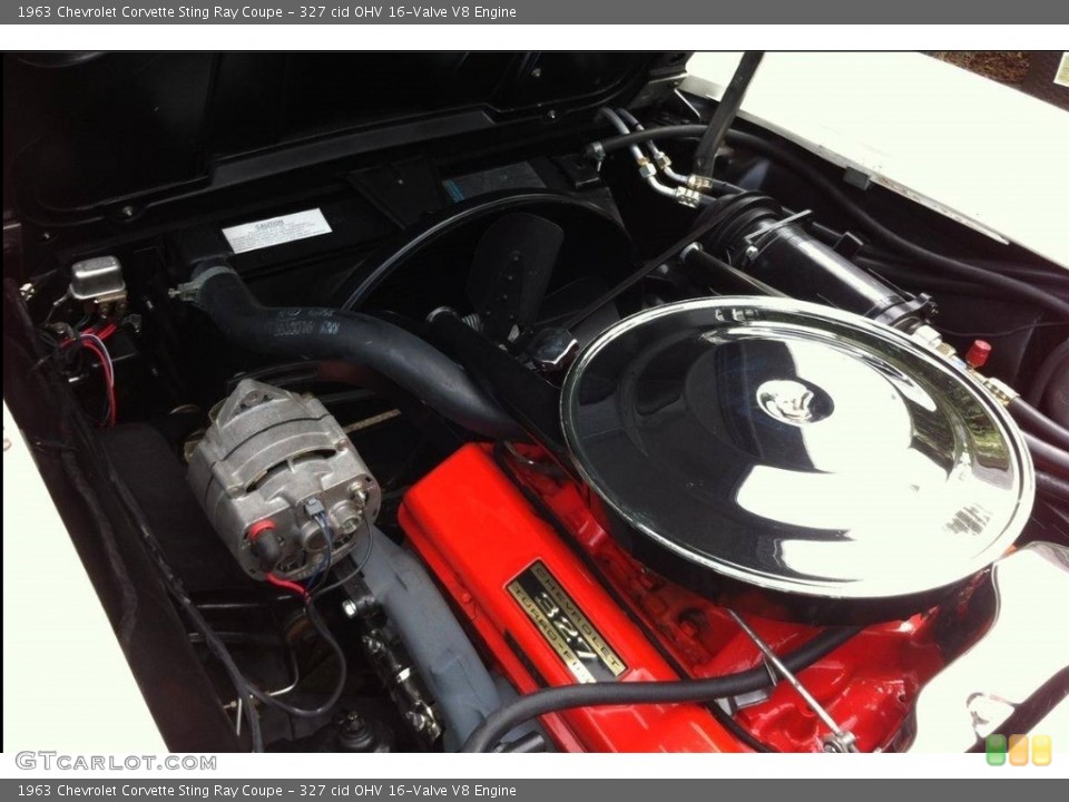 327 cid OHV 16-Valve V8 Engine for the 1963 Chevrolet Corvette #138581178