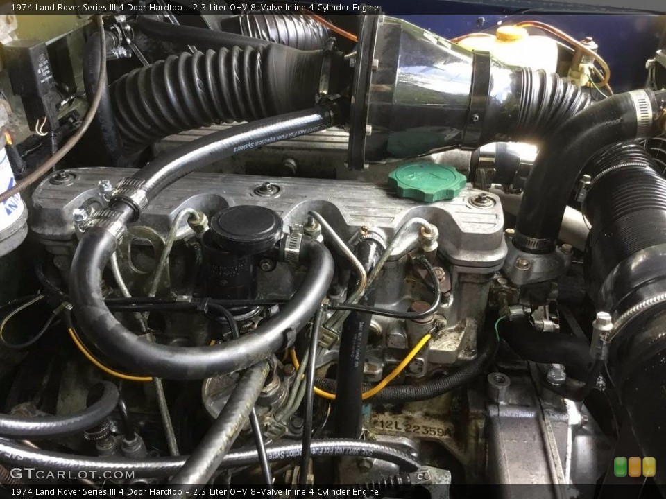 2.3 Liter OHV 8-Valve Inline 4 Cylinder 1974 Land Rover Series III Engine
