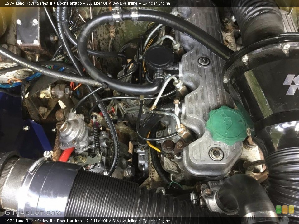 2.3 Liter OHV 8-Valve Inline 4 Cylinder Engine for the 1974 Land Rover Series III #138582900