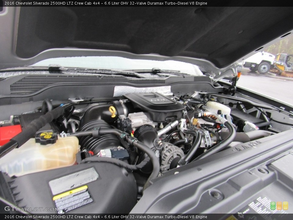 6.6 Liter OHV 32-Valve Duramax Turbo-Diesel V8 Engine for the 2016 Chevrolet Silverado 2500HD #138599089