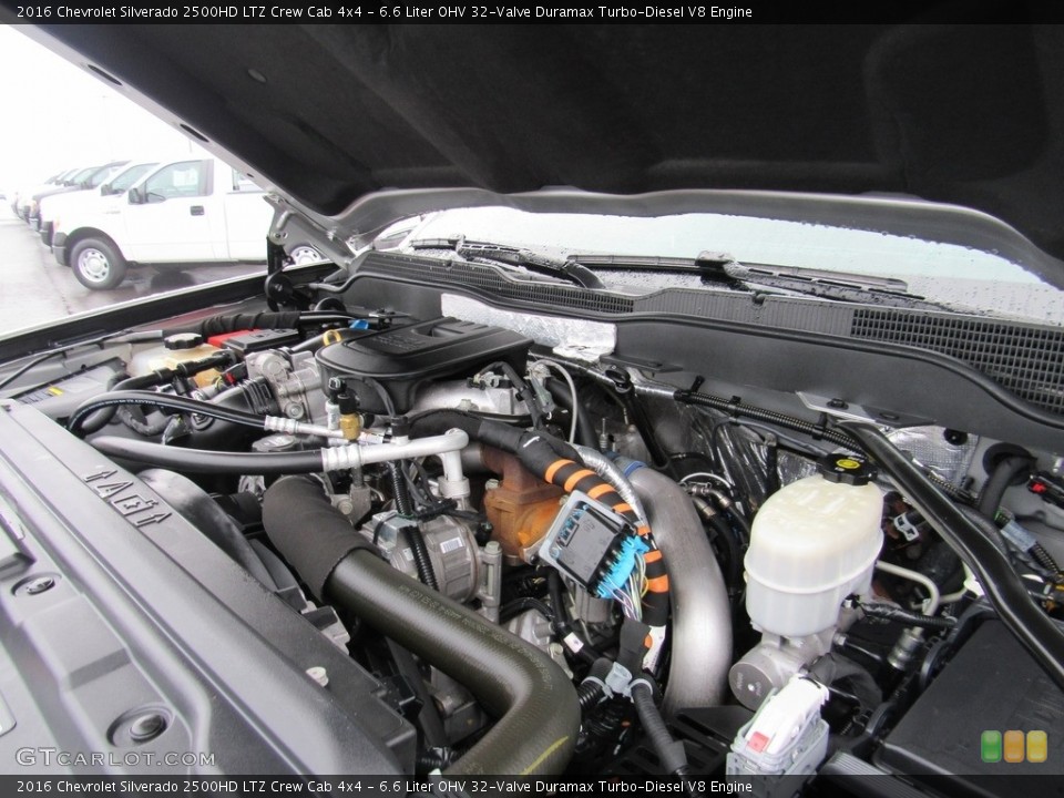 6.6 Liter OHV 32-Valve Duramax Turbo-Diesel V8 Engine for the 2016 Chevrolet Silverado 2500HD #138599121