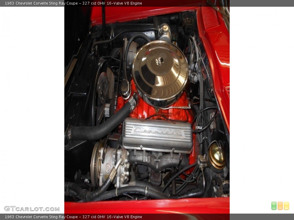 327 cid OHV 16-Valve V8 Engine for the 1963 Chevrolet Corvette #138601311
