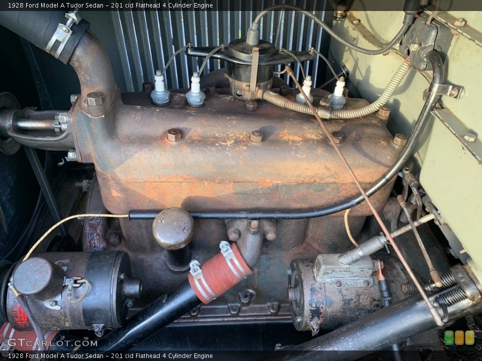 201 cid Flathead 4 Cylinder Engine for the 1928 Ford Model A #138611910