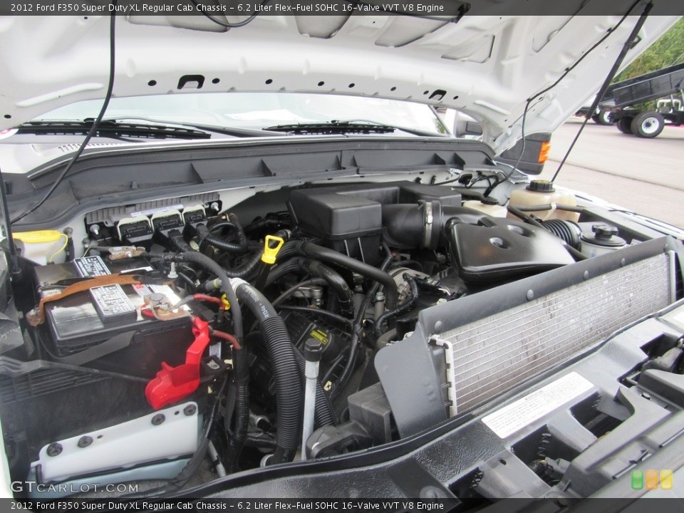 6.2 Liter Flex-Fuel SOHC 16-Valve VVT V8 Engine for the 2012 Ford F350 Super Duty #138613662