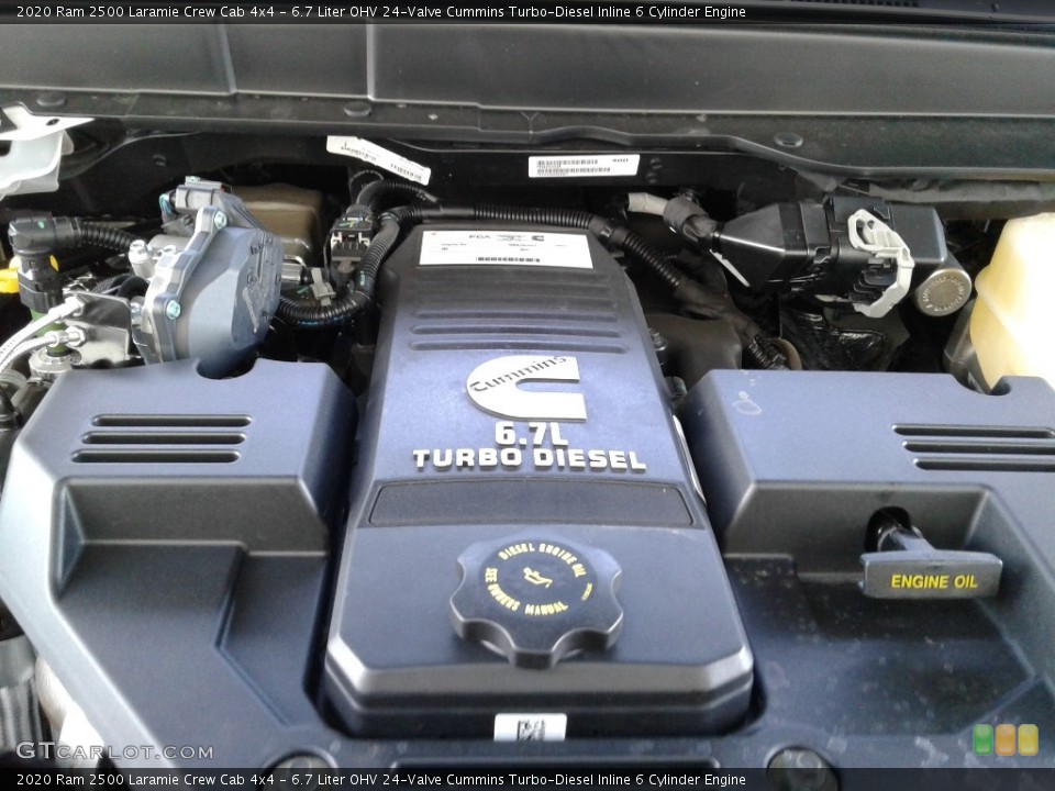 6.7 Liter OHV 24-Valve Cummins Turbo-Diesel Inline 6 Cylinder Engine for the 2020 Ram 2500 #138616825