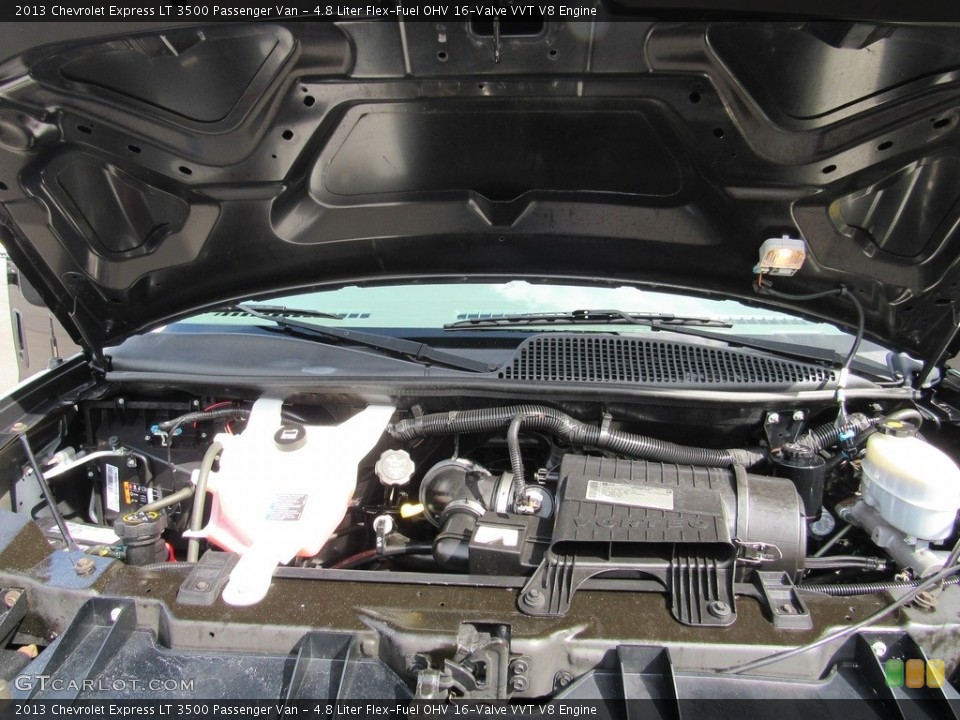 4.8 Liter Flex-Fuel OHV 16-Valve VVT V8 Engine for the 2013 Chevrolet Express #138617214