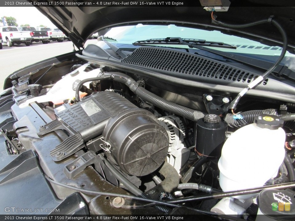4.8 Liter Flex-Fuel OHV 16-Valve VVT V8 Engine for the 2013 Chevrolet Express #138617268