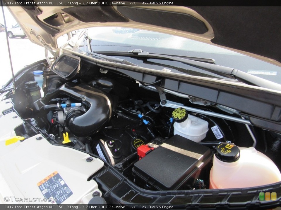 3.7 Liter DOHC 24-Valve Ti-VCT Flex-Fuel V6 Engine for the 2017 Ford Transit #138619329