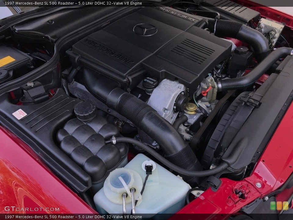 5.0 Liter DOHC 32-Valve V8 Engine for the 1997 Mercedes-Benz SL #138619449
